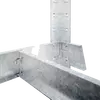 Металевий стелаж 180×90×60 см, 5 полиць, ДСП, оцинкований, Стандарт, Кількість полиць: 5, Колір: оцинкований, Висота: 180, Ширина: 90, Глибина: 60фото, зображення 7