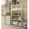 Металевий стелаж 184×95×34 см, 5 полиць, білий, Елегант-1, Кількість полиць: 5, Колір: білий, Висота: 184, Ширина: 95, Глибина: 34фото, зображення 2