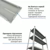 Металевий стелаж 200×100×30 см, 5 полиць, сірий, Атлант, Кількість полиць: 5, Колір: сірий, Висота: 200, Ширина: 100, Глибина: 30фото, зображення 10