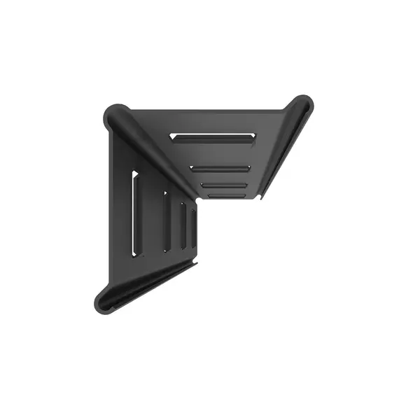 Металевий стелаж 180×70×30 см, 5 полиць, МДФ, чорний, Бюджет, Кількість полиць: 5, Колір: чорний матовий, Матеріал полиць: МДФ, Висота: 180, Ширина: 70, Глибина: 30фото, зображення 6