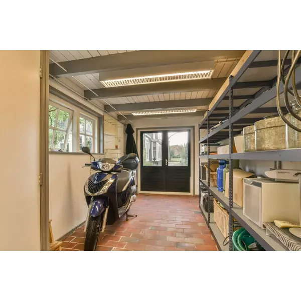 Металевий стелаж 240×180×50 см, 5 полиць, ДСП, чорний, Титан, Кількість полиць: 5, Колір: чорний матовий, Висота: 240, Ширина: 180, Глибина: 50фото, зображення 4