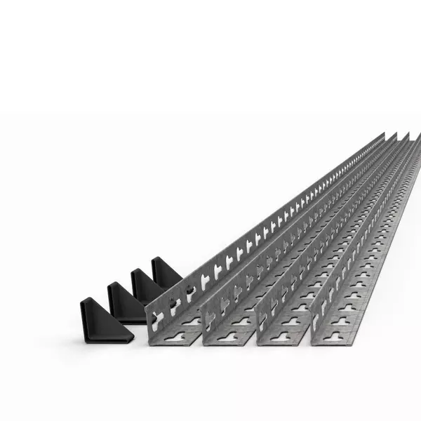 Металевий стелаж 216×140×60 см, 5 полиць, ДСП, оцинкований, Титан, Кількість полиць: 5, Колір: оцинкований, Висота: 216, Ширина: 140, Глибина: 60фото, зображення 9